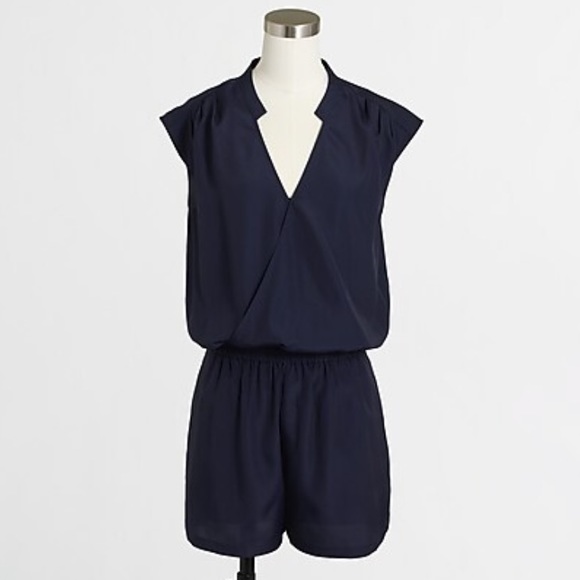 J. Crew Pants - J Crew Navy Romper